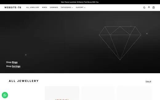 Website-79 storefront homepage